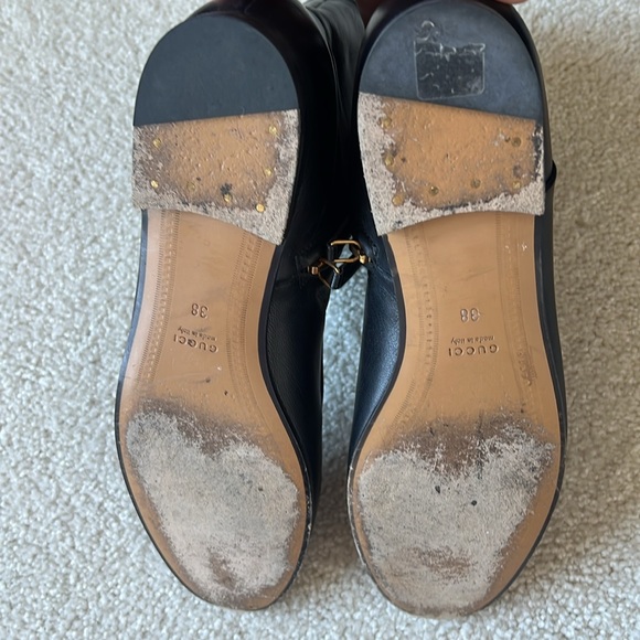 Gucci - Jordaan Leather Bootie - Picture 7 of 7